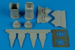 Aires 7248 F-22A Raptor exhaust nozzles 1/72 Revell