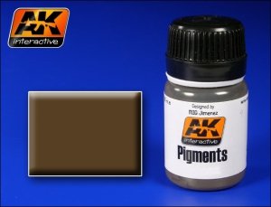 AK Interactive AK081 Dark Earth Pigment 35ml