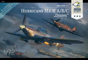 Arma Hobby 70054 Hurricane MkII A/B/C/ Dieppe Delux Set 1/72