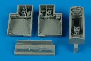 Aires 4376 J35 Draken wheel bays 1/48 Hasegawa