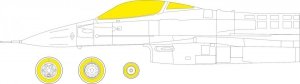 Eduard EX919 F-16C Block 25/42 KINETIC MODEL 1/48