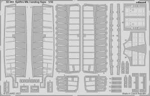 Eduard 32483 Spitfire Mk. I landing flaps KOTARE 1/32