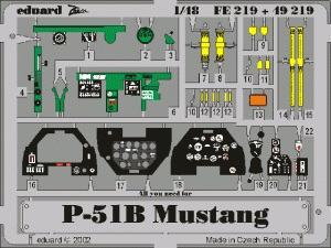 Eduard 49219 P-51B 1/48 Tamiya