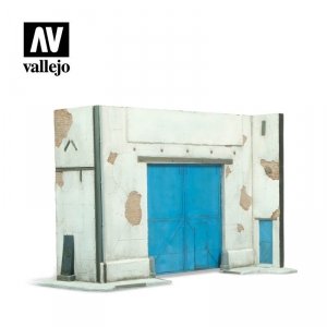 Vallejo SC107 Diorama Brama z fragmentem ściany 1/35