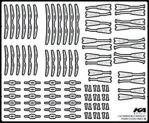 KA Models KA-24010 Windshield Wiper Type B ( wycieraczki )1/24