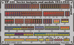 Eduard TP533 Soviet insignia and medals 1944-1945 1/35