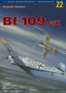 Kagero 3022 Bf 109 G/K vol.II (bez kalkomanii) EN/PL