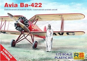 RS Models 94003 Avia Ba-422 Czechoslovak Acrobatic Aircraft 1/72