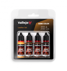 Vallejo 72385 Game Color Leather Set 4x18ml