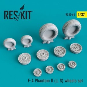RESKIT RS32-0066 F-4 Phantom II (J, S) wheels set 1/32