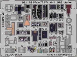 Eduard SS574 He 111H-6 AIRFIX 1/72