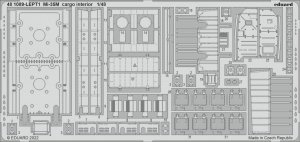 Eduard 481089 Mi-35M cargo interior ZVEZDA 1/48