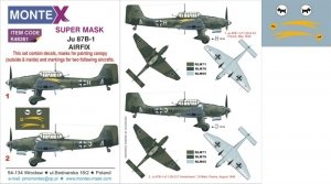 Montex K48361 Ju 87B-1 1/48