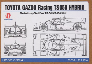 Hobby Design HD02-0394 Toyota Gazoo Racing TS050 Hybrid - Detail-Up Set For Tamiya 24349 1/24