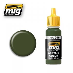 AMMO of Mig Jimenez 0019 4BO RUSSIAN GREEN