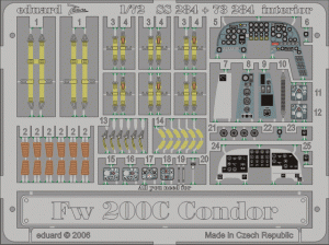 Eduard 73284 Fw 200C Condor interior for REVELL 1/72