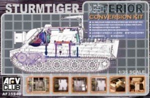 AFV Club 35S40 Sturmtiger Interior - Conversion Kit (1:35)