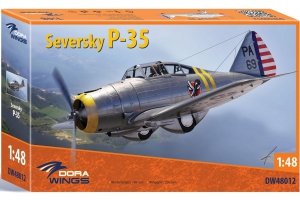 Dora Wings 48012 Seversky P-35 1/48