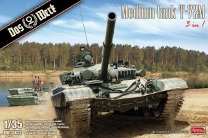 Das Werk DW35032 Medium Tank T-72M (3 in 1) 1/35
