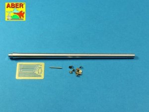 Aber 35 L-187 Armament for Russian Main Battle Tank T-14 ARMATA barrel for 125 mm 2A82-1M cannon & barrel for 12,7 mm Kord AA MG 1/35