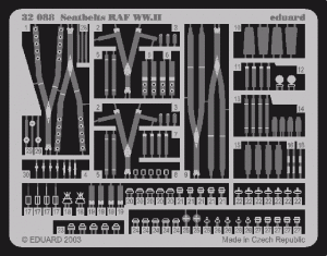 Eduard 32088 Seatbelts RAF WWII 1/32 