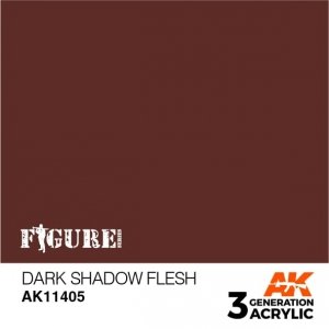 AK Interactive AK11405 Dark Shadow Flesh 17ml
