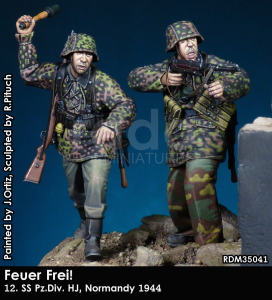 RADO Miniatures RDM35041 Feuer Frei 12.SS Pz.DiV. HJ Normandy 1944 1/35