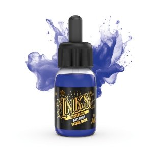 AK Interactive AK16046 FLUOR BLUE – INK 30ml
