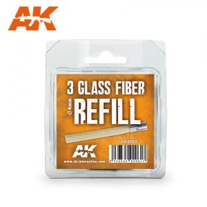 AK Interactive AK8065 3 GLASS FIBER REFILL