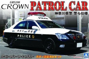 Aoshima 00302 GRS180 Crown Patrol Car Kanagawa Pref. 1/24