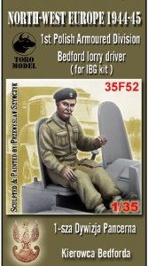 Toro 35F52 NWE 1944-45 - 1 Dywizja Pancerna - Kierowca Bedforda Do modelu firmy IBG 1/35