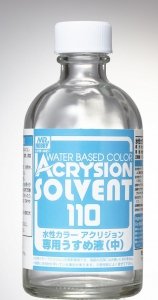 Gunze Sangyo T-302 Acrysion Solvent Thinner (110ml)