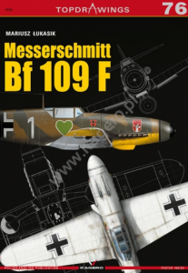 Kagero 7076 Messerschmitt Bf 109 F EN/PL