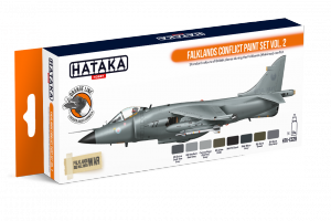 Hataka HTK-CS28 Falklands Conflict paint set vol. 2 (8x17ml)
