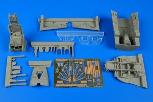 Aires 2201 F-104G/S Startfighter cockpit set (C2 seat) 1/32 ITALERI