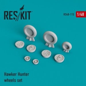RESKIT RS48-0115 Hawker Hunter wheels set 1/48