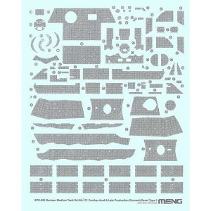 Meng Model SPS-052 Panther Zimmerit C 1/35