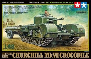 Tamiya 32594 British Tank Churchill Mk. VII Crocodile (1:48)