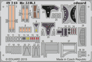 Eduard 49743 He 51B.1 RODEN 1/48