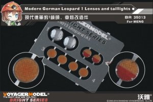 Voyager Model BR35013 Modern German Leopard I Lenses and taillights for MENG 1/35