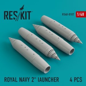 RESKIT RS48-0107 ROYAL NAVY 2 lAUNCHER (4 pcs) 1/48