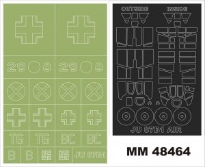 Montex MM48464 Ju 87B-1 AIRFIX (07114) 1/48