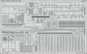 Eduard 53298 USS Nimitz CVN-68 part 4 Trumpeter 1/350