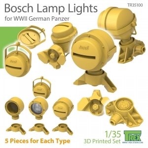 T-Rex Studio TR35100 Bosch Lamp Lights for WWII German Panzer 1/35