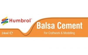 Humbrol AE0603 Balsa Cement 24ml 