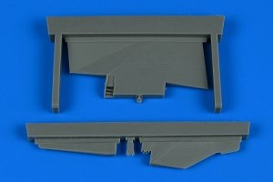 Aires 4792 MiG-23ML correct tail fin 1/48 TRUMPETER