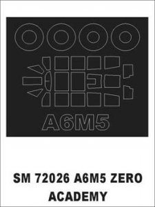 Montex SM72026 A6M5 Zero ACADEMY