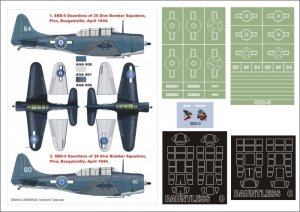 Montex K48135 SBD-5 1/48