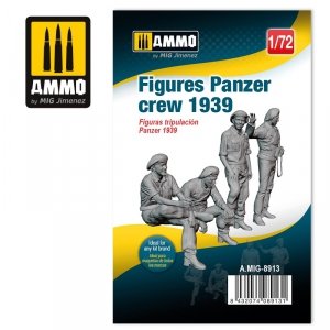 Ammo of Mig 8913 Figuras Panzer crew 1939 1/72
