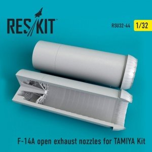 RESKIT RSU32-0044 F-14A Tomcat open exhaust nozzles for TAMIYA Kit 1/32